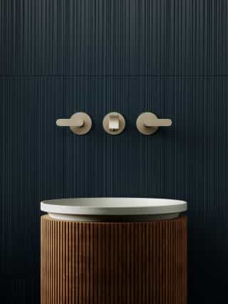 Rendering 3D di prodotto - Rubinetto parete lavabo - Archivision Studio Rendering 3D di prodotto - Rubinetto parete lavabo - Archivision Studio